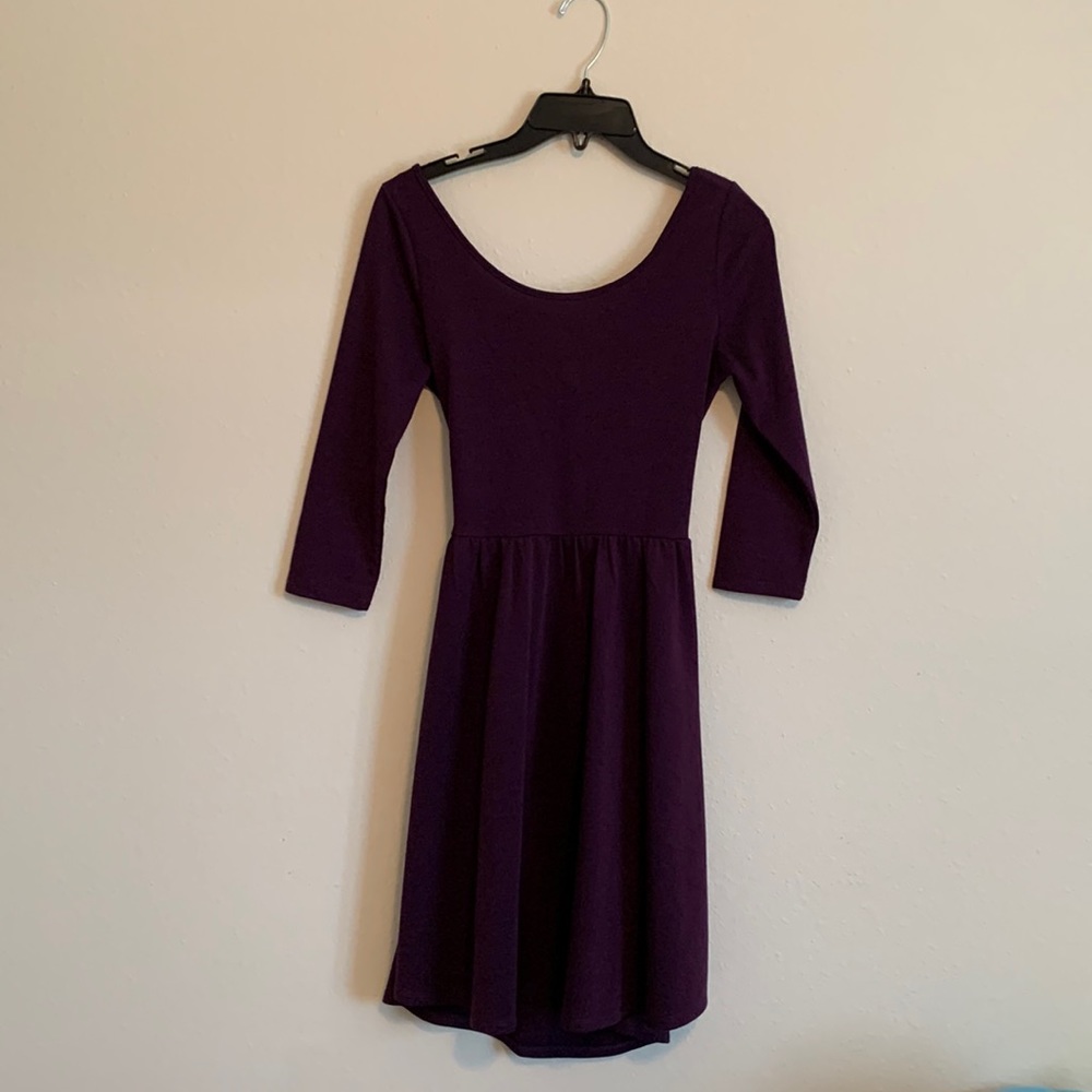 Deep purple dress NWOT